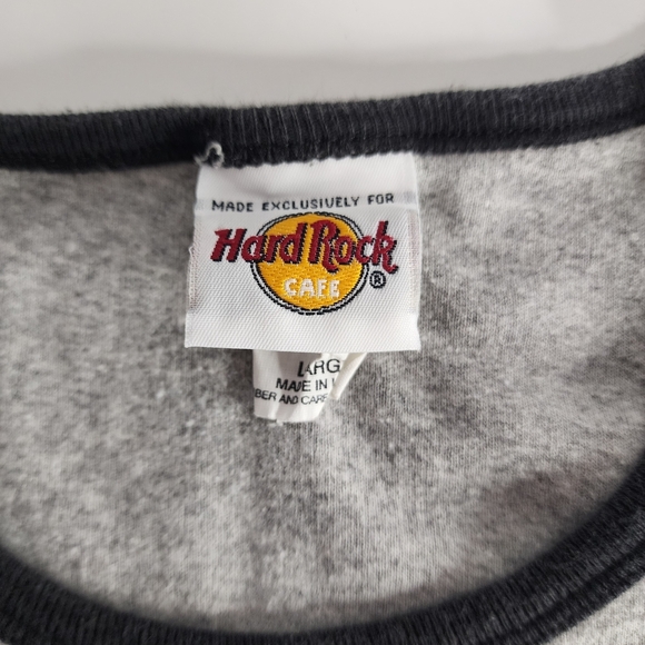 Vintage Hard Rock Cafe Sleeveless Women's Top New Orleans Dragon Large 90s Y2K - Picture 5 of 8